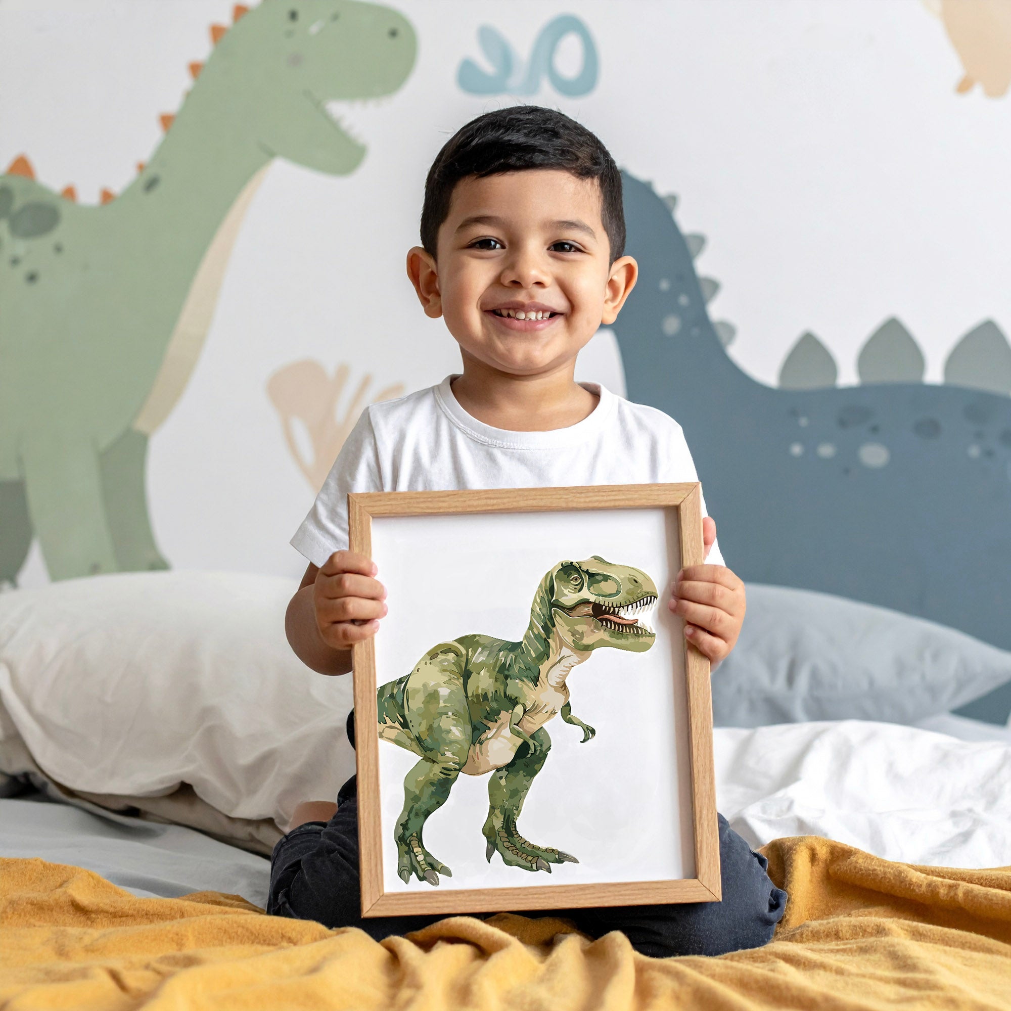 Tyrannosaurus Rex – Dinosaur Nursery Wall Art