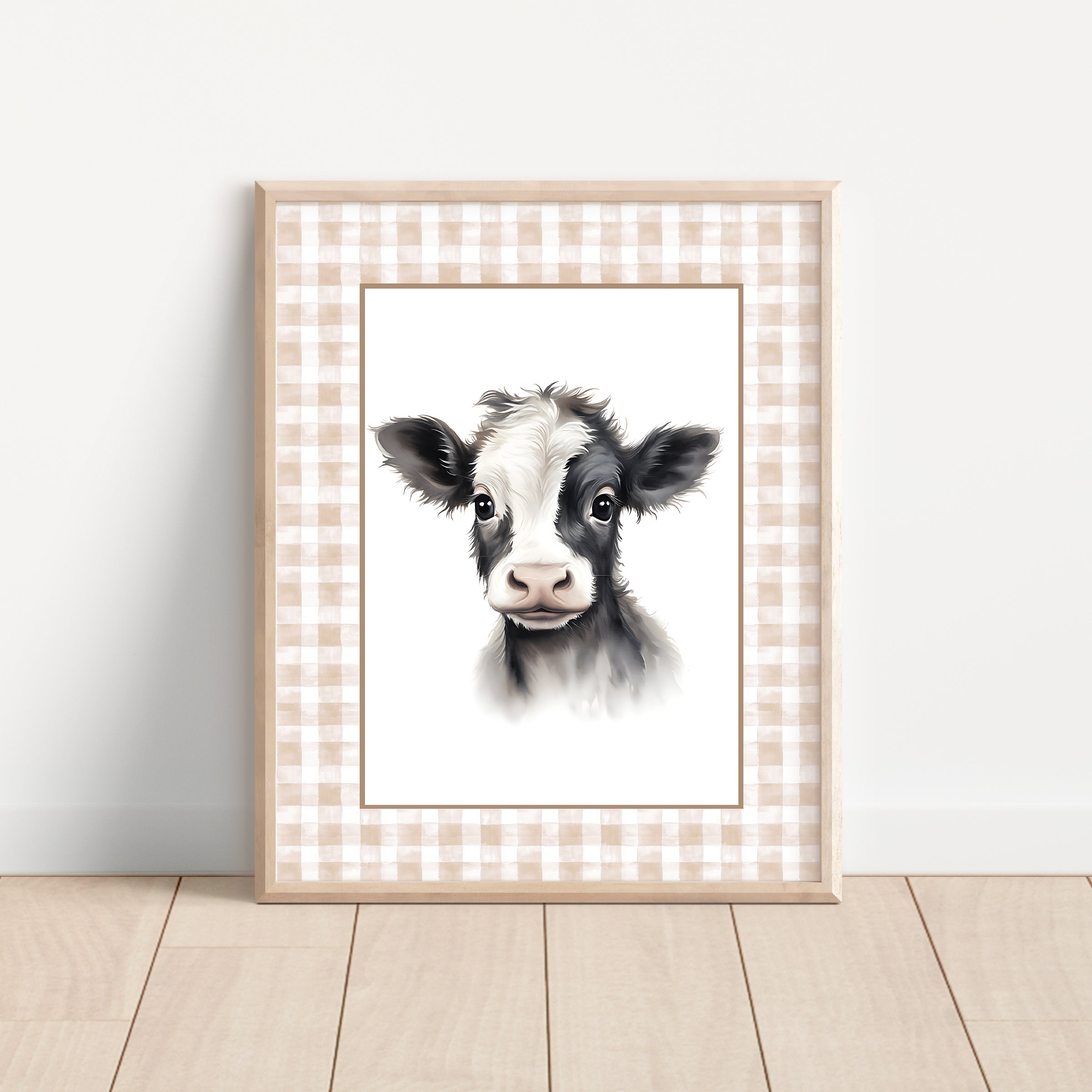 Vintage Farm Animal Wall Art – Set of 6