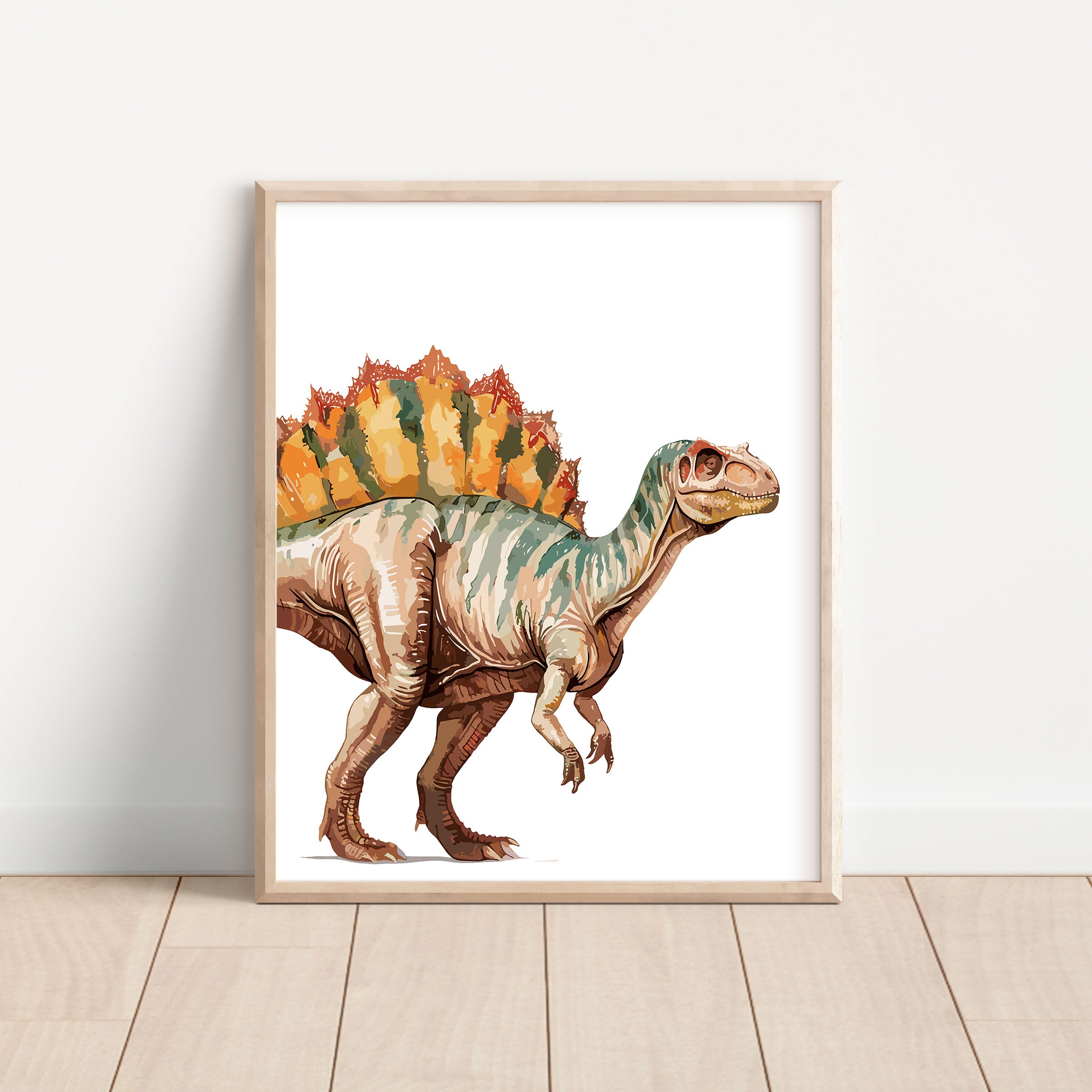 Spinosaurus – Dinosaur Nursery Wall Art