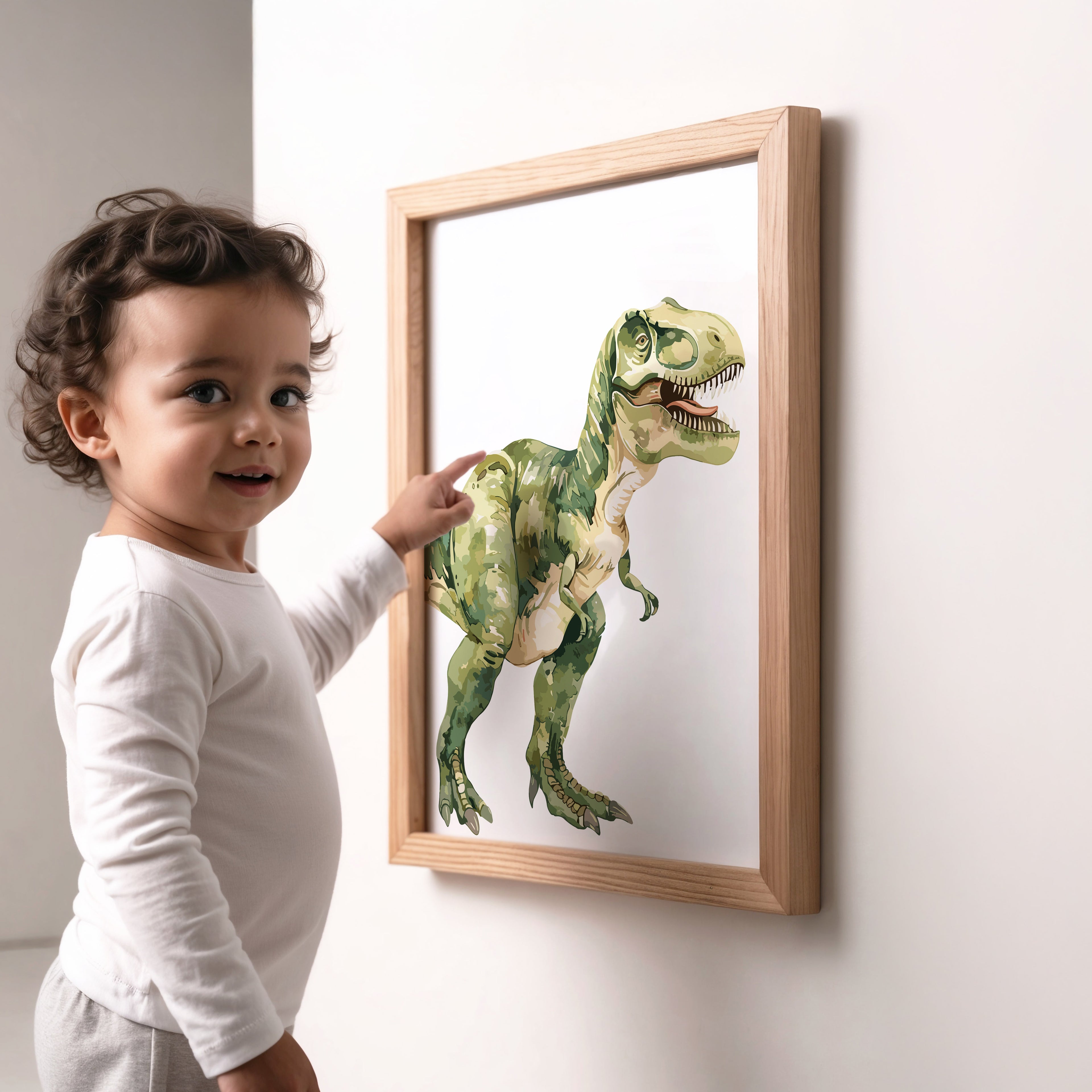 Tyrannosaurus Rex – Dinosaur Nursery Wall Art