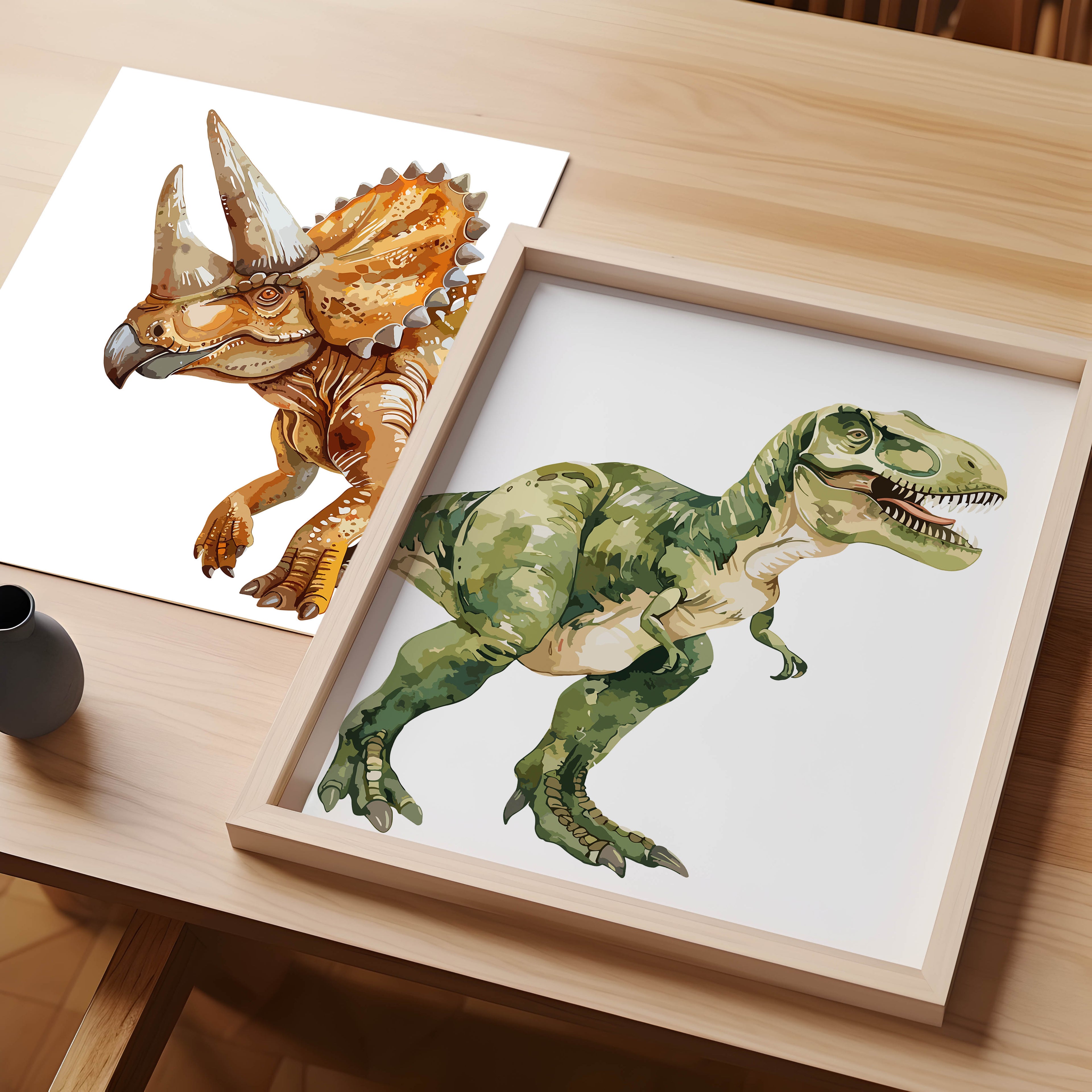 Tyrannosaurus Rex – Dinosaur Nursery Wall Art