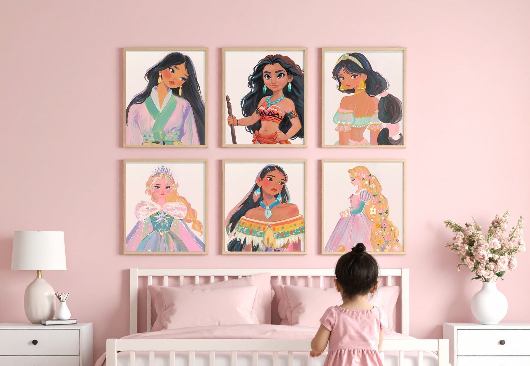 Fairytale, princess bedroom theme