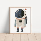 Astronaut Adventure Wall Art – Single Print (Unframed)