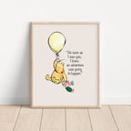 Classic Bear “As Soon as I Saw You” Print (Unframed)