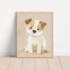 Cute Puppy Wall Art Print