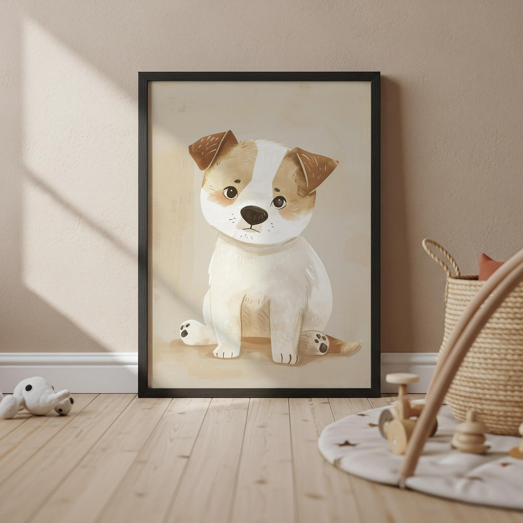 Cute Puppy Wall Art Print