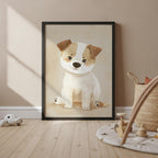 Cute Puppy Wall Art Print