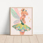 Fairytale Princess Wall Art Print (Unframed)
