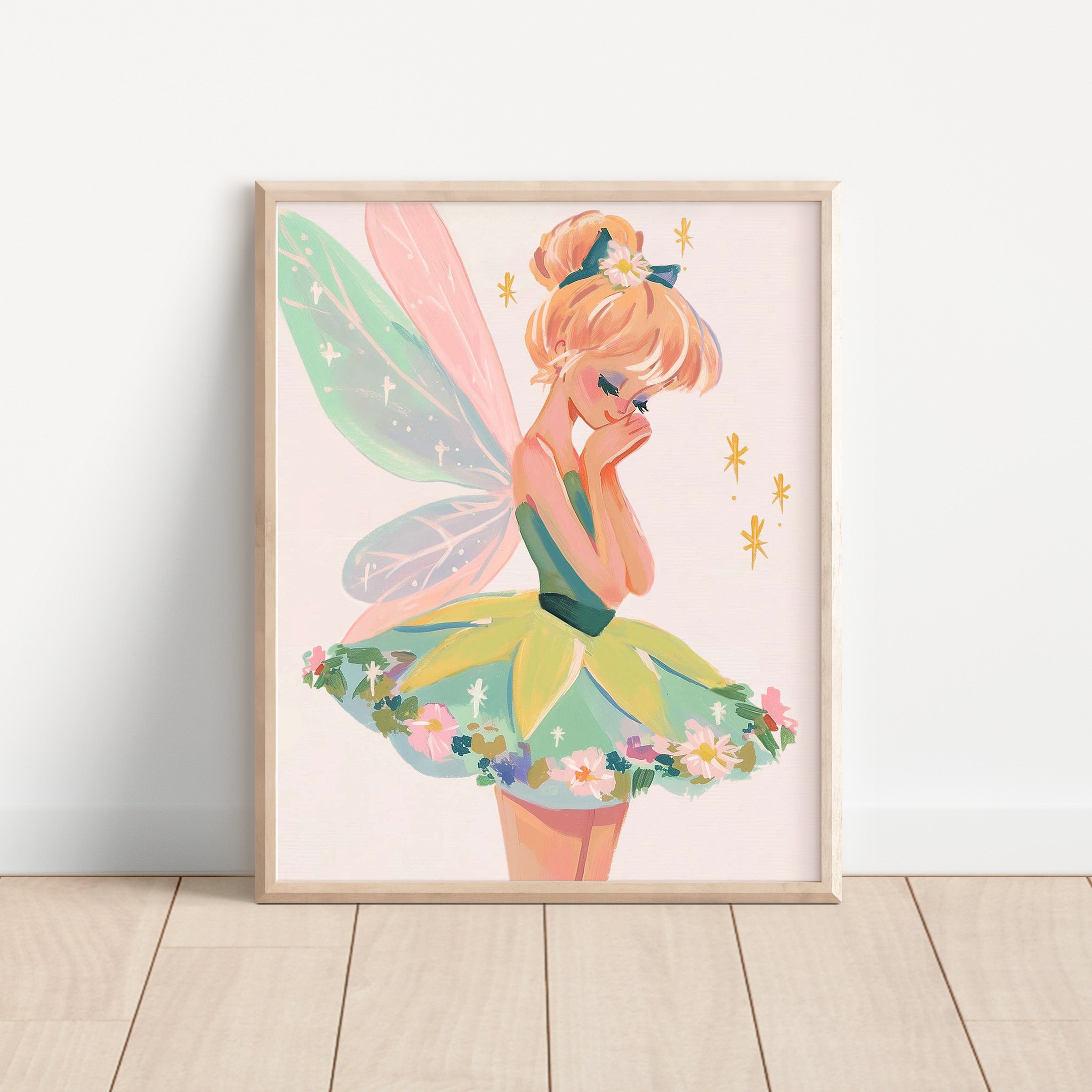 Fairytale Princess Wall Art Print (Unframed)