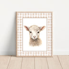 Vintage Farm Animal Wall Art – Set of 6