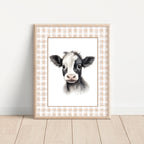 Vintage Farm Animal Wall Art – Set of 6