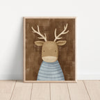 Whimsical Animal Wall Art – Set of 6