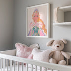 Fairytale Princess Wall Art Print (Unframed)