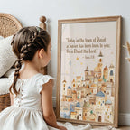 Religious Scripture Nursery Wall Art – Luke 2:11