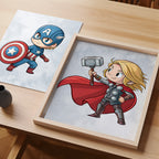 Superhero Favorites Wall Art - Set of 6