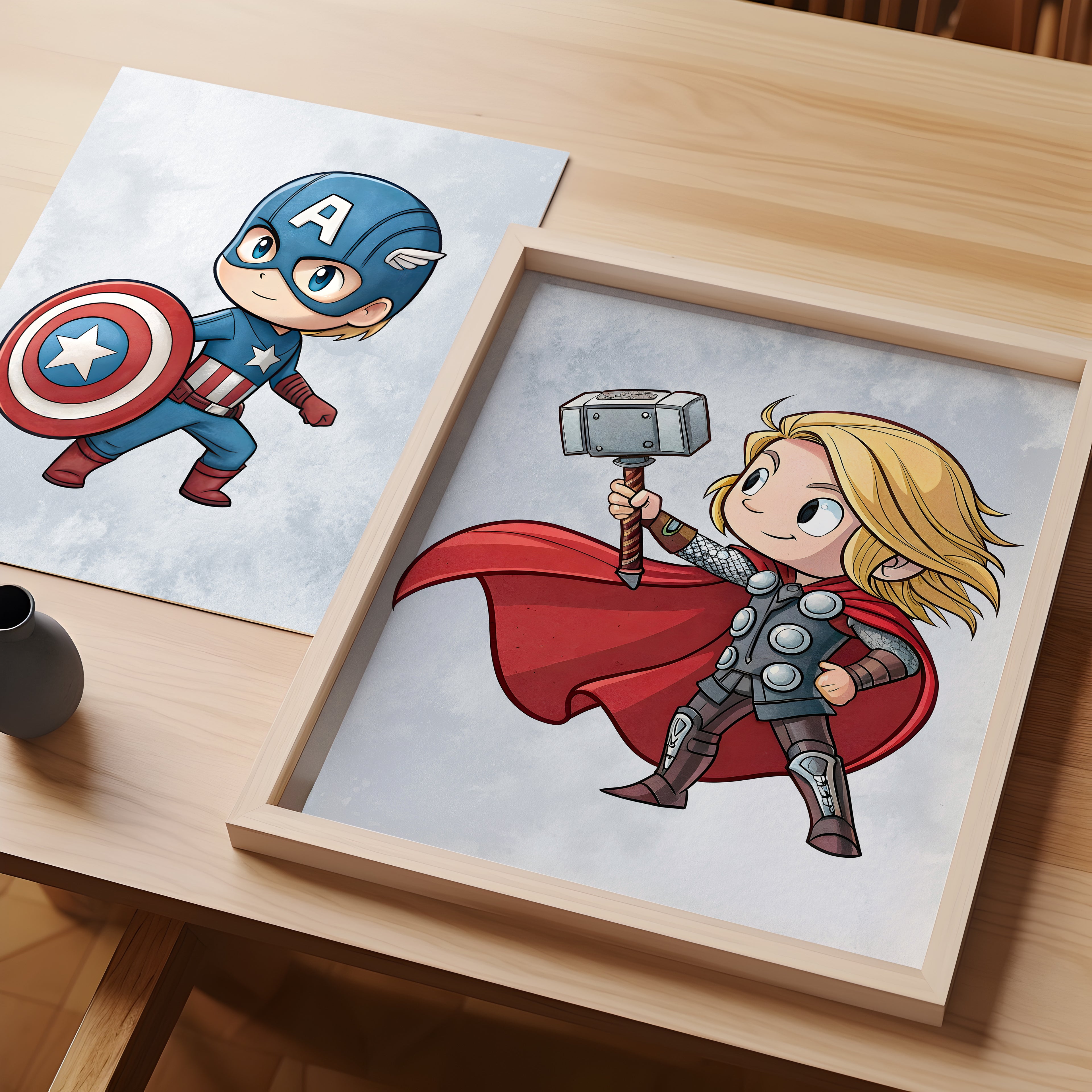 Superhero Favorites Wall Art - Set of 6