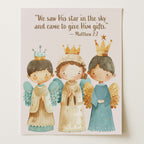 Religious Scripture Nursery Matthew 2:2  Wall Art Print (Unframed)
