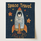 Space Travel Wall Art – Single Print (Unframed)