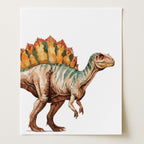 Spinosaurus – Dinosaur Nursery Wall Art Print (Unframed)