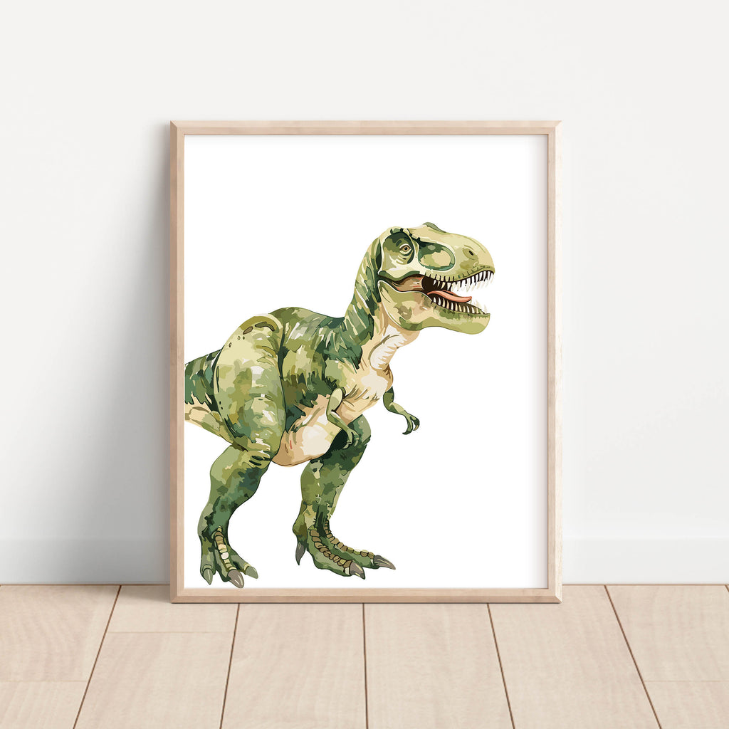 Tyrannosaurus Rex – Dinosaur Nursery Wall Art