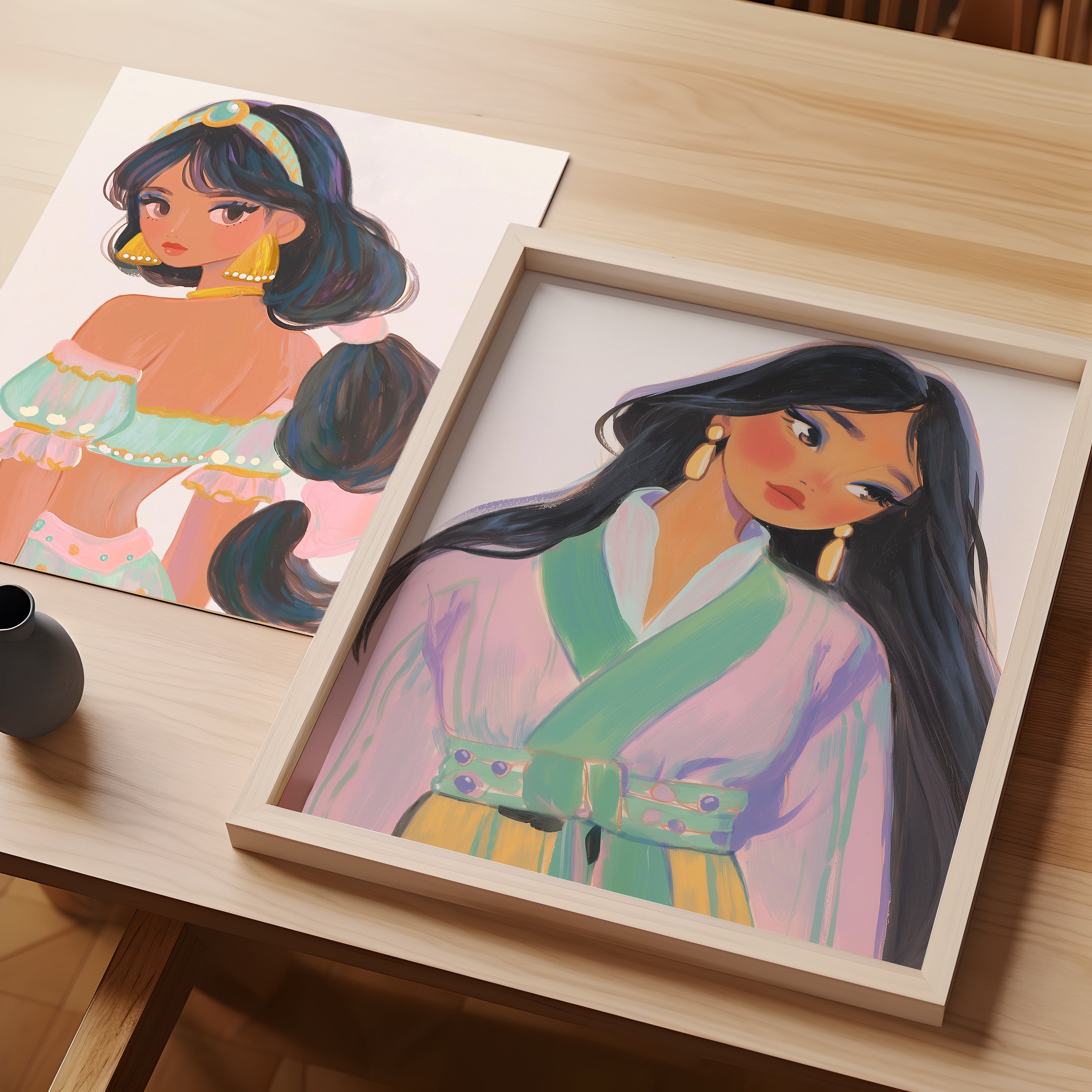Fairytale Princess Wall Art Print (Unframed)