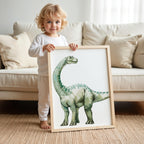 Brachiosaurus – Dinosaur Nursery Wall Art