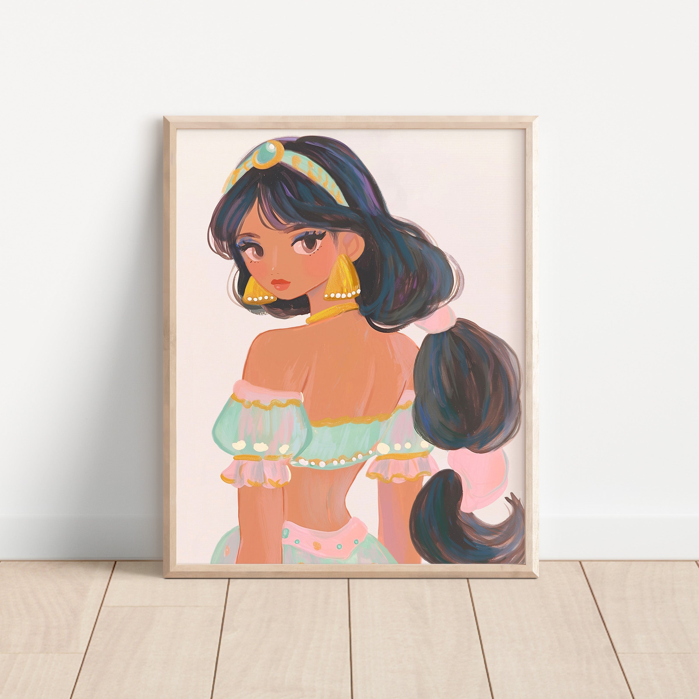 Fairytale Princess Wall Art Print (Unframed)