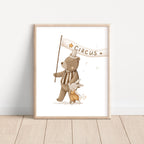 Circus Whimsical Animals Wall Art – Set of 6