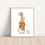 Circus Whimsical Animals Wall Art – Set of 6