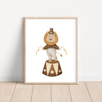 Circus Whimsical Animals Wall Art – Set of 6
