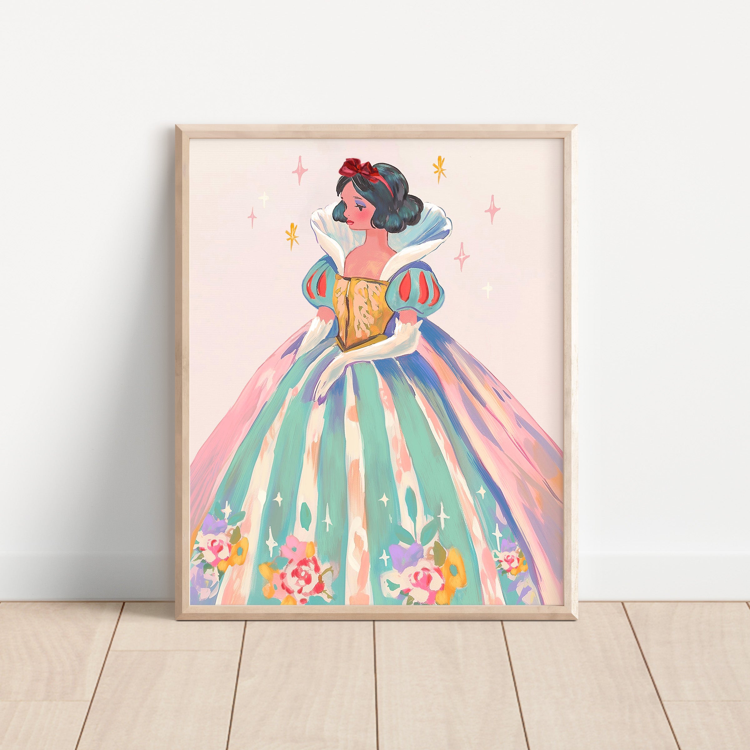 Fairytale Princess Wall Art Print (Unframed)