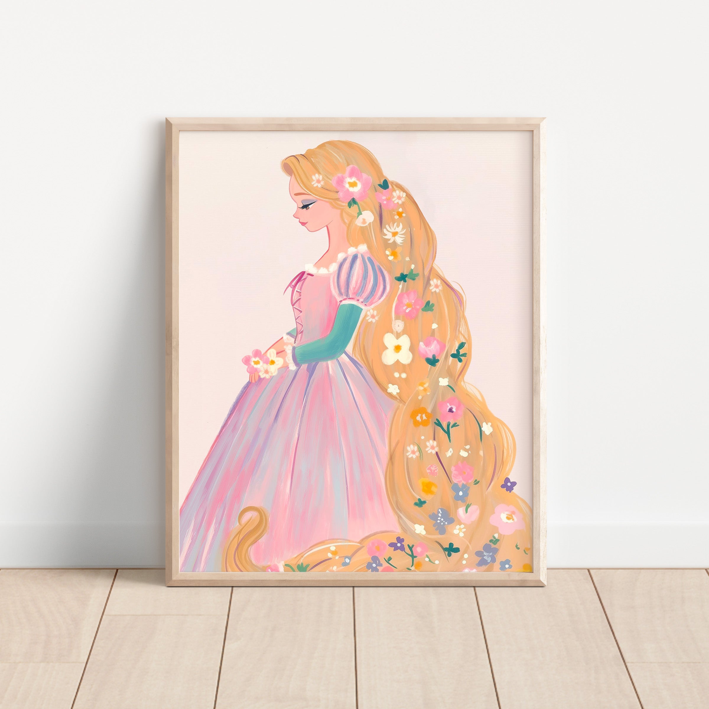 Fairytale Princess Wall Art Print (Unframed)