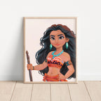 Fairytale Princess Wall Art Print (Unframed)