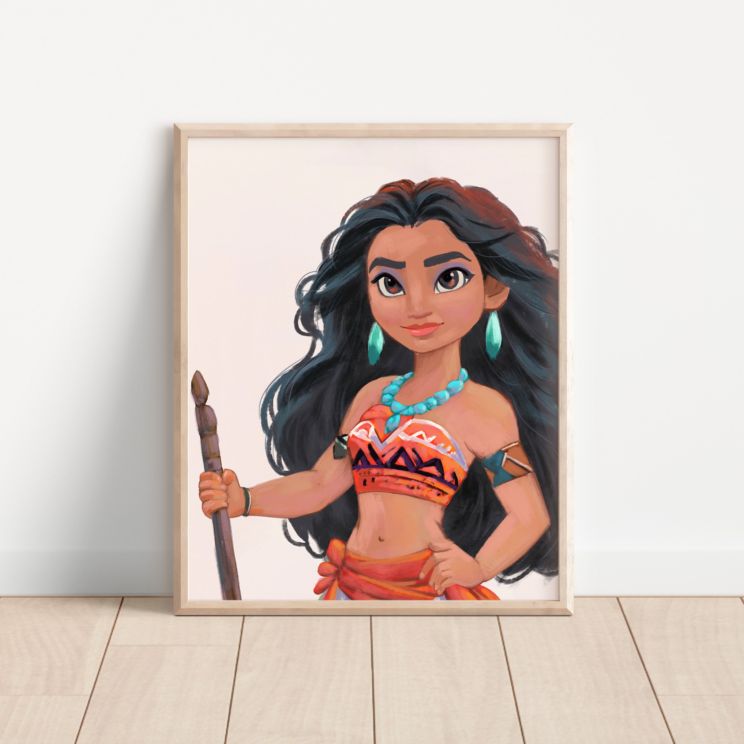 Fairytale Princess Wall Art Print (Unframed)
