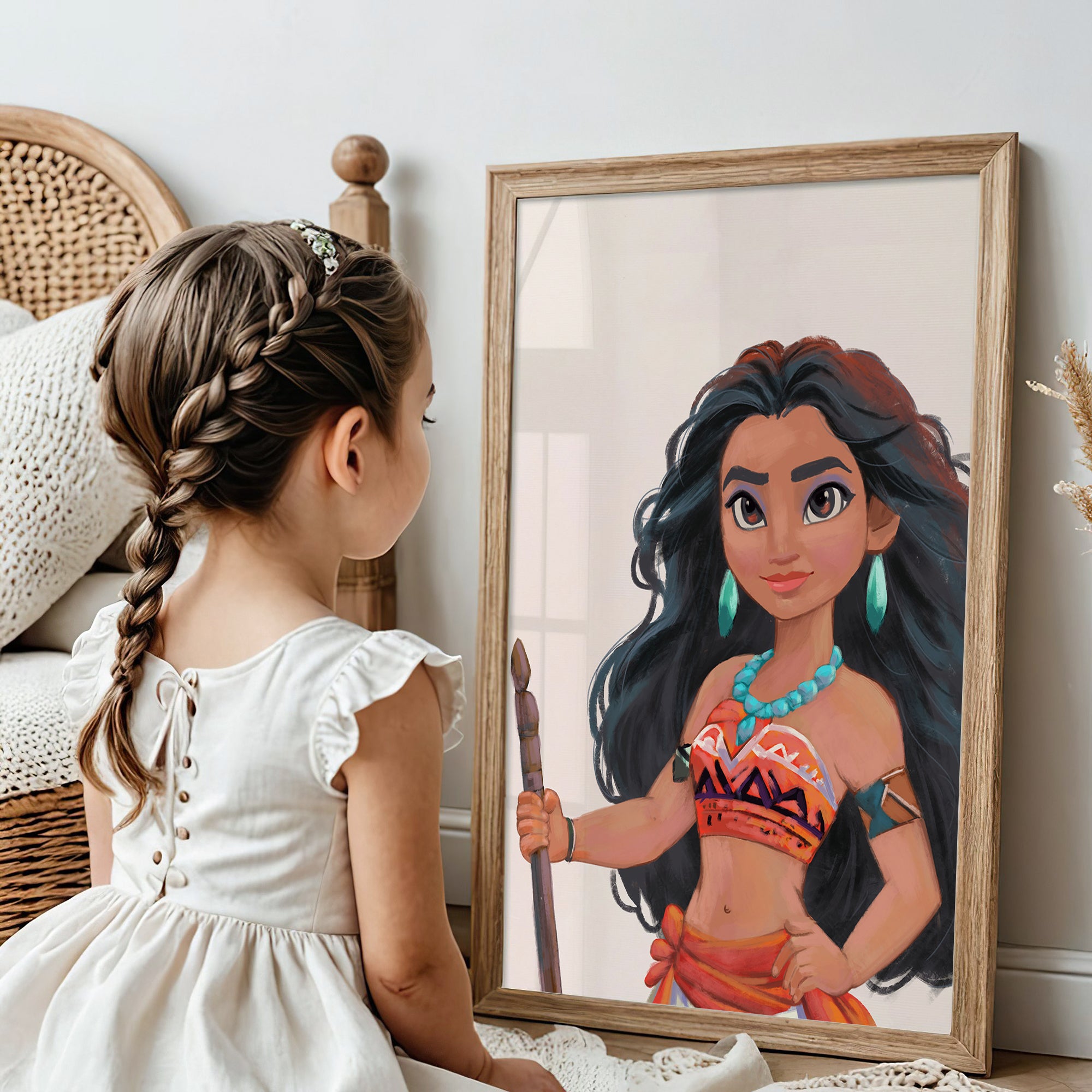 Fairytale Princess Wall Art Print (Unframed)